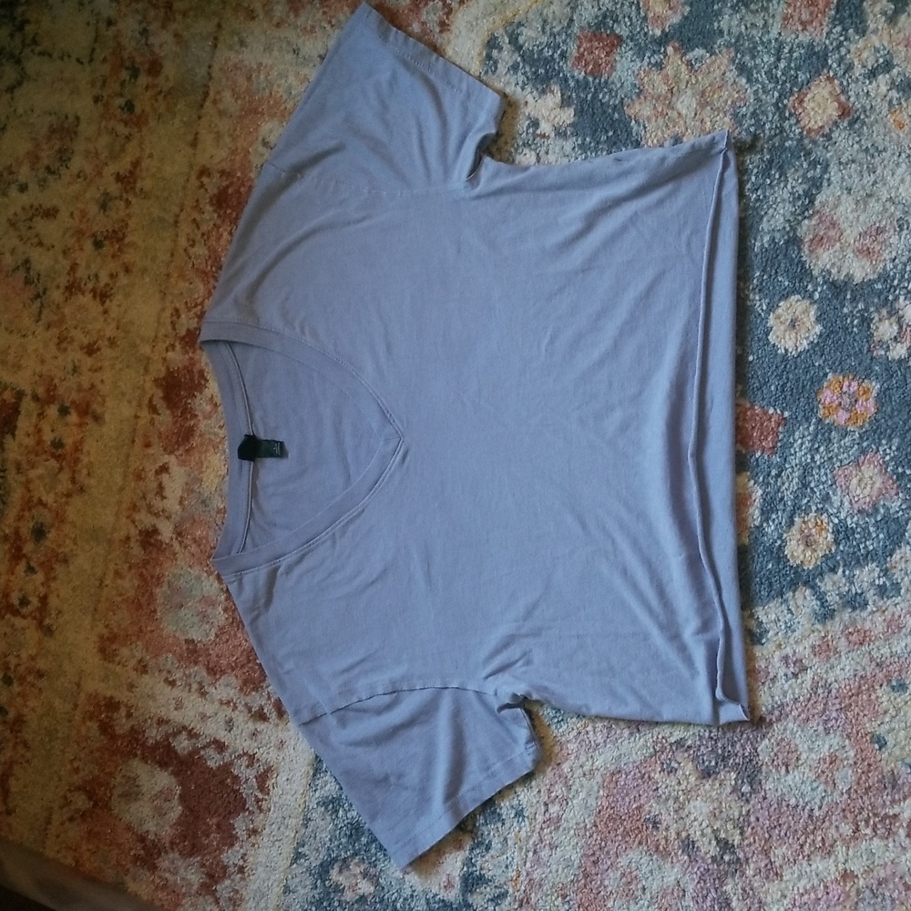Plain soft V Neck Tee